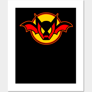 DEVIL BAT LOGO Posters and Art